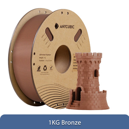 ANYCUBIC 3D tlačiareň Viacfarebné vlákno PLA 1,75 mm 1 kg/kotúč Plastová guma Spotrebný materiál pre FDM 3D tlačiareň Kobra 2 Pro