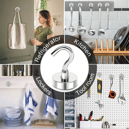 2kg až 12k 1ks malý silný háčik s neodýmovým magnetom, vhodný pre domáce kuchyne, pracoviská, kancelárie atď.