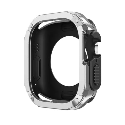 Puzdro 2 v 1 pre Apple Watch 41 mm 45 mm 40 mm 44 mm 49 mm TPU + PC nárazuvzdorný ochranný nárazník pre Iwatch Series Ultra 8 7 6 5 4 3 SE