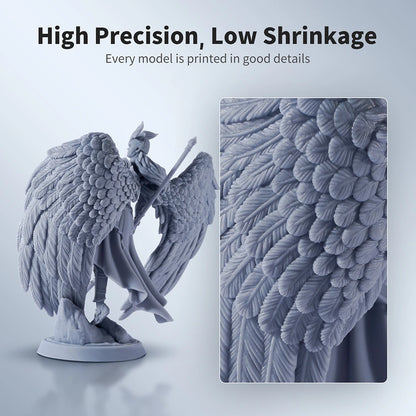 ANYCUBIC Water-wash Živica pre LCD 3D tlačiareň Vysoko presná 3D tlač s nízkym zápachom Nízka viskozita Štandardný fotopolymér