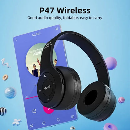 Bezdrôtový športový herný headset Stereo P47 Headset 5.0 Bluetooth Headset pre iPhone XiaoMi