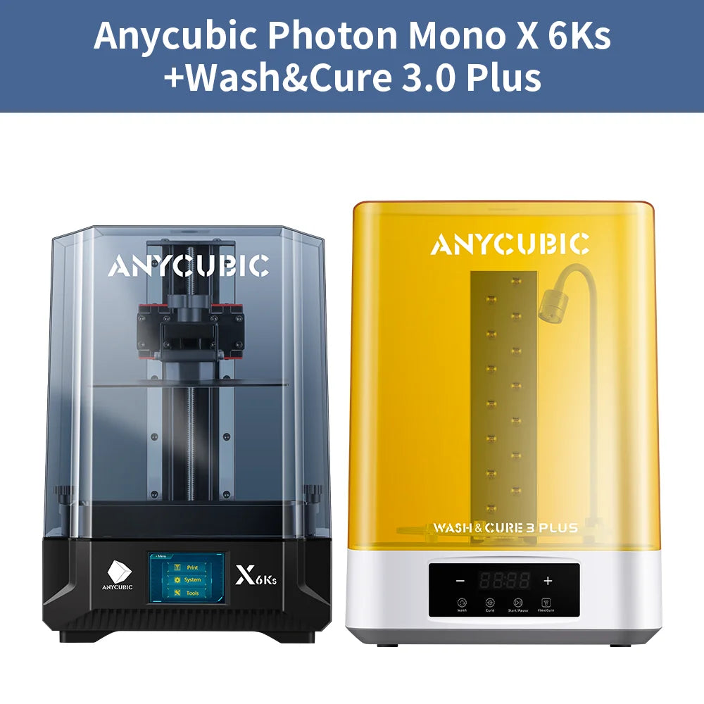 3D tlačiareň ANYCUBIC Photon Mono X 6Ks LCD 9,1'' 6K veľká obrazovka 3D tlač 4,76 l objem UV živice SLA 3D tlačiarne