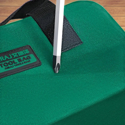 AIRAJ taška na náradie pre elektrikára Multifunkčná pevná a odolná Oxford zahustená drevoobrábacia taška Prenosná taška do ruky