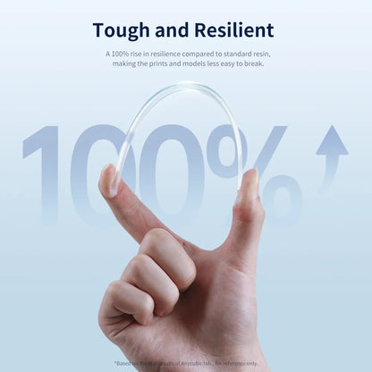 ANYCUBIC Vysoko priehľadná UV živica 405nm Fotopolymérová živica Dlhotrvajúca čírosť pre priehľadné materiály pre fotónovú MONO X 3D tlač