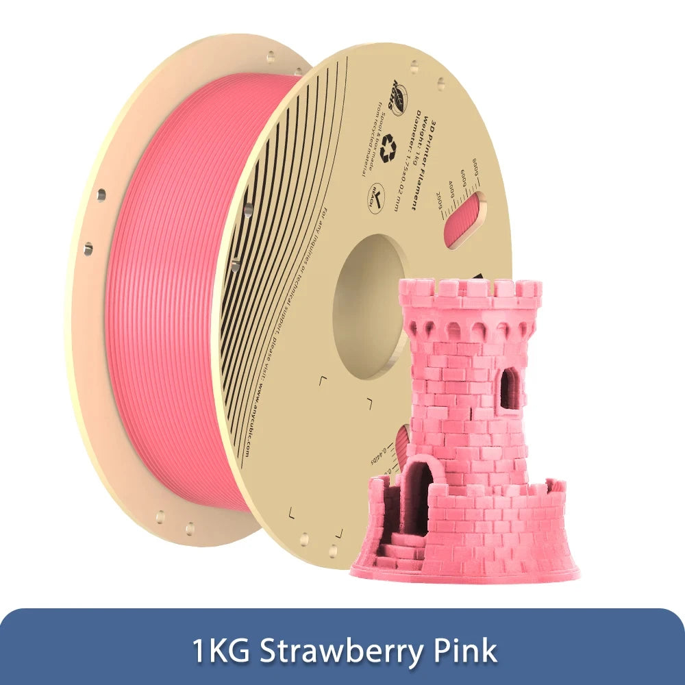 ANYCUBIC 3D tlačiareň PLA Viacfarebné vlákno 1,75 mm 1 kg/rolka Plastová guma Spotrebný materiál pre FDM 3D tlačiareň Kobra