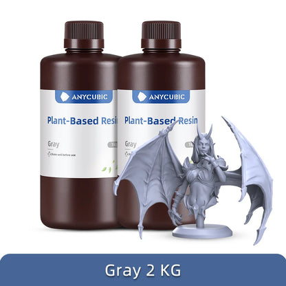ANYCUBIC ECO UV živica pre LCD 3D tlačiareň Bezpečnosť voči zápachu 405nm UV Rastlinná živica Vysoko presné rýchle vytvrdzovanie