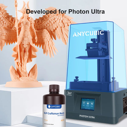 ANYCUBIC DLP Craftsman Resin DLP Exkluzívne živice Dlhá životnosť Vysoko presný 3D tlačový materiál vyvinutý pre Photon Ultra