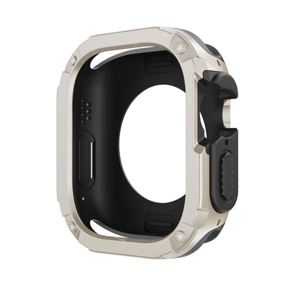Puzdro 2 v 1 pre Apple Watch 41 mm 45 mm 40 mm 44 mm 49 mm TPU + PC nárazuvzdorný ochranný nárazník pre Iwatch Series Ultra 8 7 6 5 4 3 SE