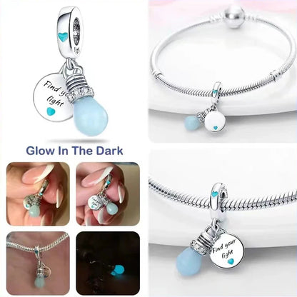 2024 Hot Sale Novinka v striebornej farbe Ocean Collection Charm Firefly Beads Fit Pandora náramok DIY prívesok Žena šperky
