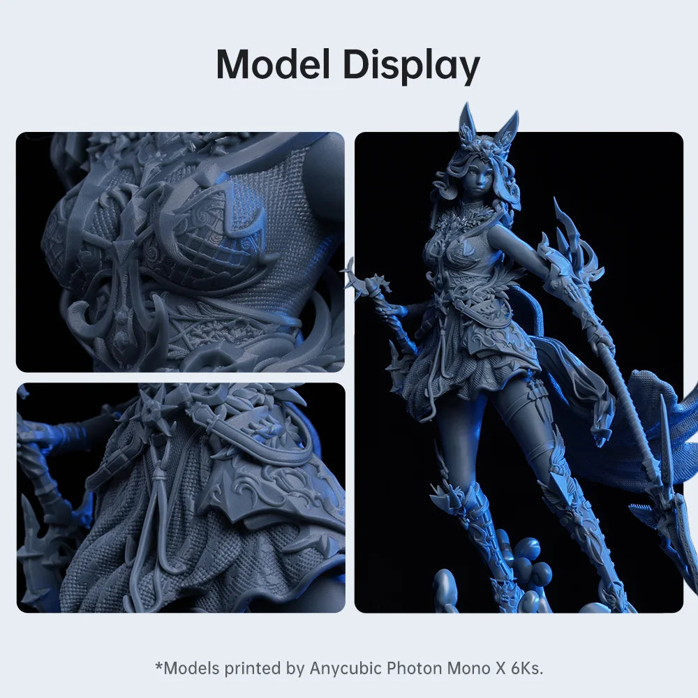 3D tlačiareň ANYCUBIC Photon Mono X 6Ks LCD 9,1'' 6K veľká obrazovka 3D tlač 4,76 l objem UV živice SLA 3D tlačiarne