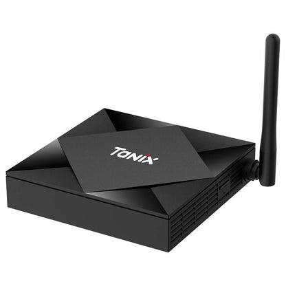 TANIX TX6S TV Box Android 10.0 AllWinner H616 4GB DDR3 RAM 64GB eMMC ROM 2.4/5.8G Dual WiFi 100Mbps LAN USB 2.0