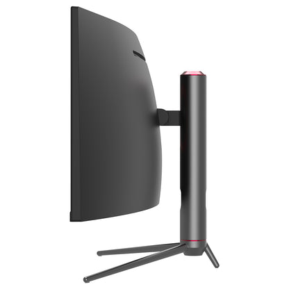 TITAN ARMY C49SHC 49-inch Gaming Monitor,  3840*1080 CSOT HVA Panel, 32:9 Oversized Curved Screen, 144Hz High Refresh Rate, Smart PIP/PBP Split Screen, Adaptive-Sync, 1*HDMI 2.0 1*DP 1.4 1*Full-Feature USB-C 1*USB-B 2*USB-A, 65W Reverse Charging