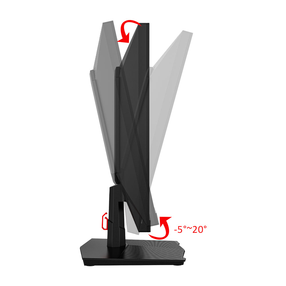 TITAN ARMY P2510HS Gaming Monitor, 24.5-inch 1920*1080 CSOT Fast IPS Screen, 300Hz Refresh Rate, HDR400, 121% sRGB, 1ms GTG Response Time, Adaptive-Sync, Hardware Low Blue Light, Gaming Assist, PIP/PBP Display, VESA Mounting