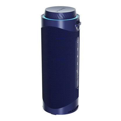 Tronsmart T7 Portable Bluetooth Speaker with LED Lights, 30W Output, SoundPulse, TWS, ATS2853, IPX7 Waterproof, Custom Equalizers - Dark Blue