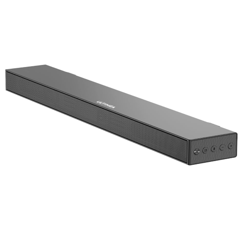 Ultimea Nova S40 Soundbar Subwoofer Kit, 2.1 Channel, BassMax, Remote Control, Bluetooth 5.3 Connection, Wired Subwoofer with Adjustable Bass