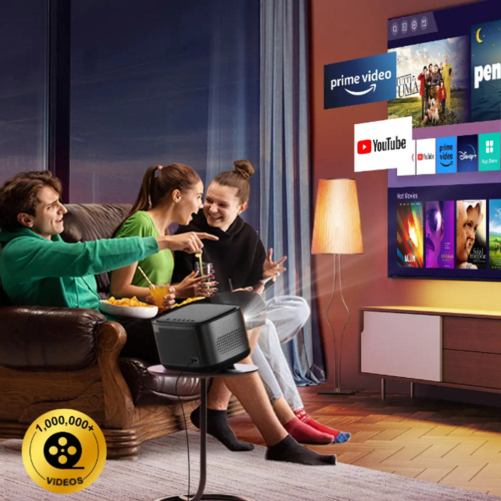 [Netflix 1080P] Ultimea Apollo P50 Projector, 800 ANSI, Native 1080P, Dolby Audio, Auto Screen Adaptation, Auto Focus, Object Avoidance, WiFi 6, Bluetooth 5.3