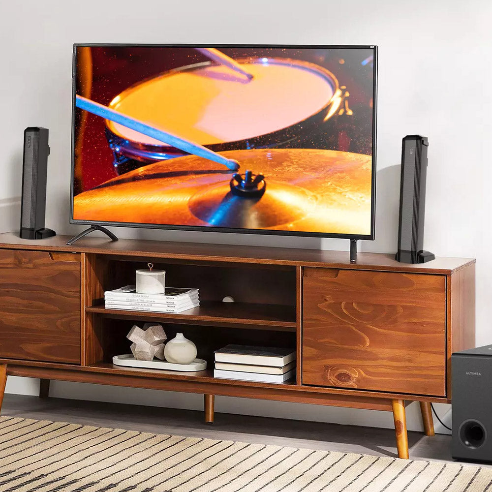 Ultimea Apollo S50 Detachable Soundbar with Subwoofer, Bluetooth 5.3, Adjustable Bass Level, 3 EQ Modes