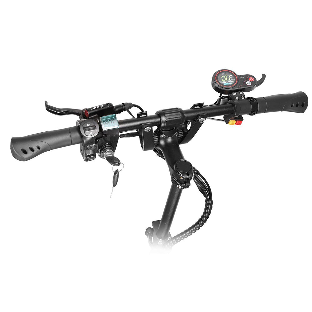 YUME Y10 Electric Scooter, 1200W*2 Motor, 52V 23.4Ah Battery, 10" Off-road Tubeless Tires, 40mph Max Speed, 40miles Range, Front and Rear Hydraulic Disc Brake