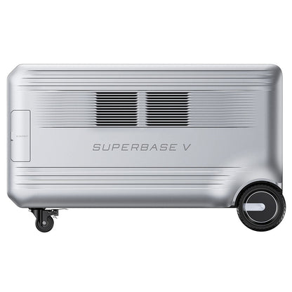 ZENDURE SuperBase V4600 Portable Power Station, 4608Wh LiFePO4 Battery, 3800 AC Output, Expandable to 46080Wh, 120V/240V Dual Voltage, 16 Outputs, 3000W Solar Input, APP Control