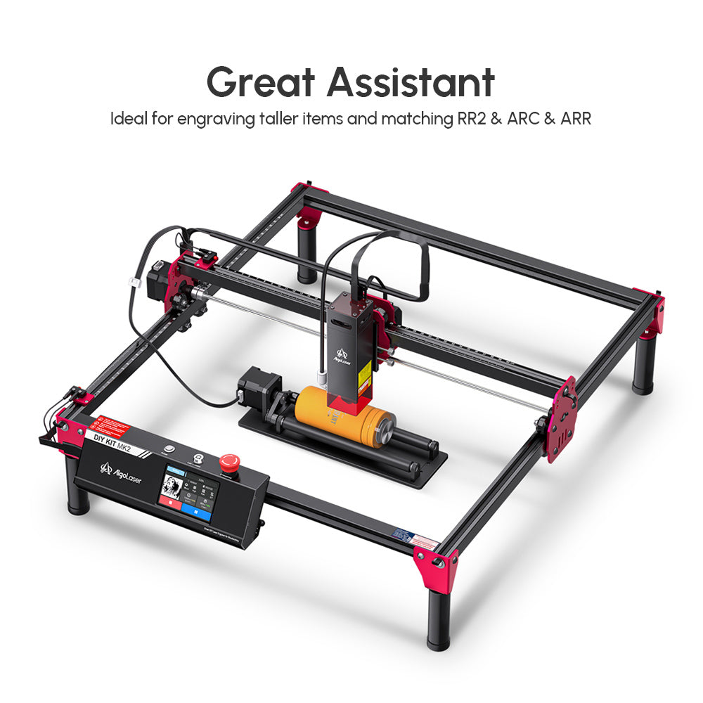 AlgoLaser ALRS2.0 Zdviháky 110 mm pre gravírovací stroj Alpha/Delta/DIY KIT - 4 ks