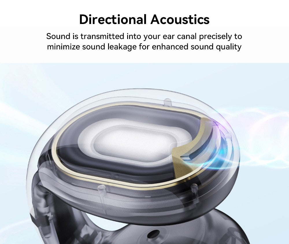 Slúchadlá Anker Soundcore C30i s otvoreným tvarom, uchylovacími háčikmi, Bluetooth 5.3, vodoodolnosťou IPX4, výdrž batérie až 30 hodín – biela