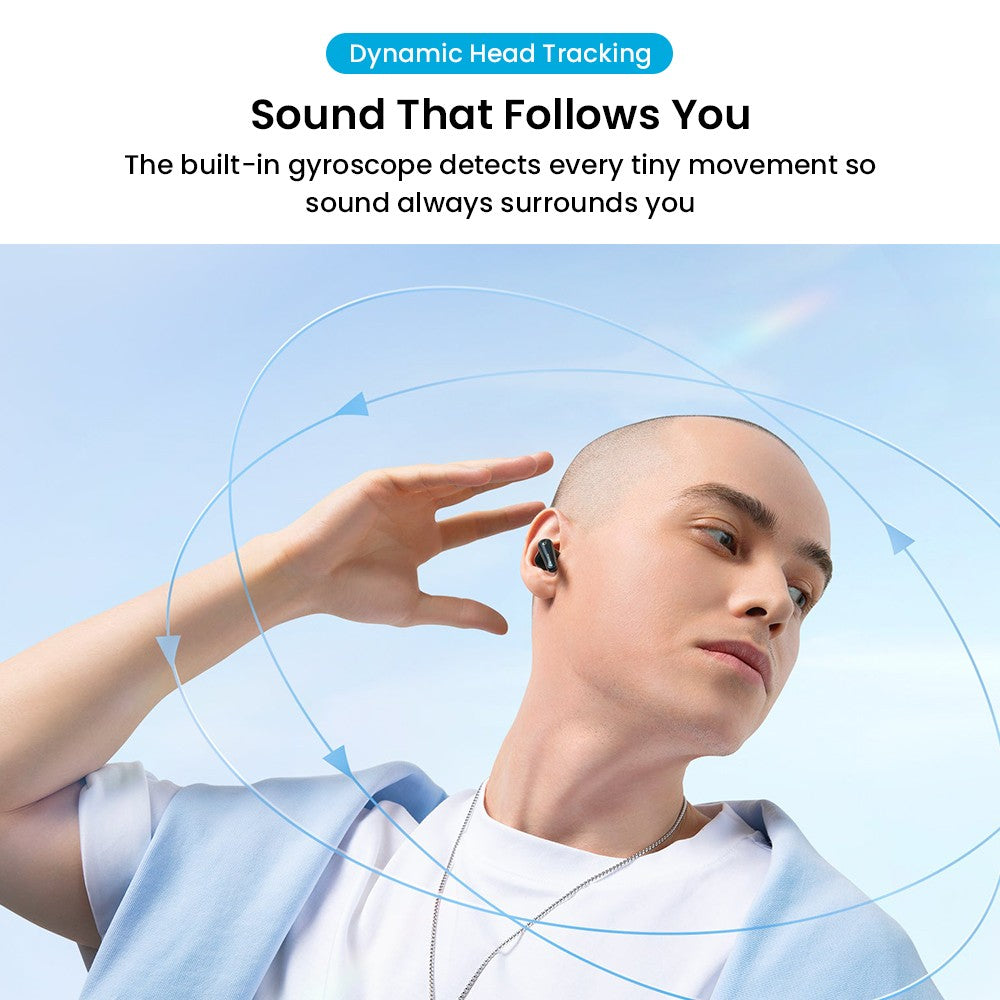 Anker Soundcore Liberty 4 True Wireless ANC slúchadlá, Hi-Res bezdrátový zvuk, priestorový zvuk s dvoma režimami, senzor srdcového tepu - čierna