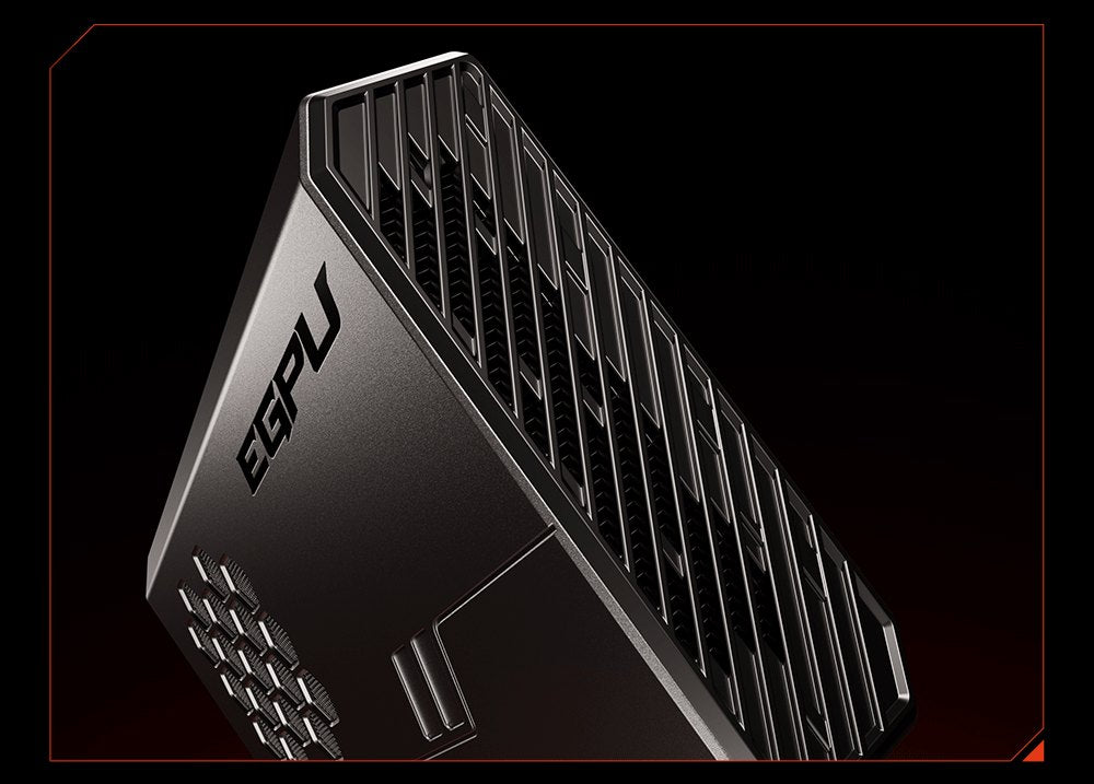 AOOSTAR XG76XT eGPU Dock s grafickou kartou AMD Radeon RX 7600MXT, 8GB GDDR6 RAM, 128bit, 1*USB 4.0, 1*Oculink, 1*HDMI, 2*DP, 1*Type-C, 100W reverzné nabíjanie - EU zástrčka