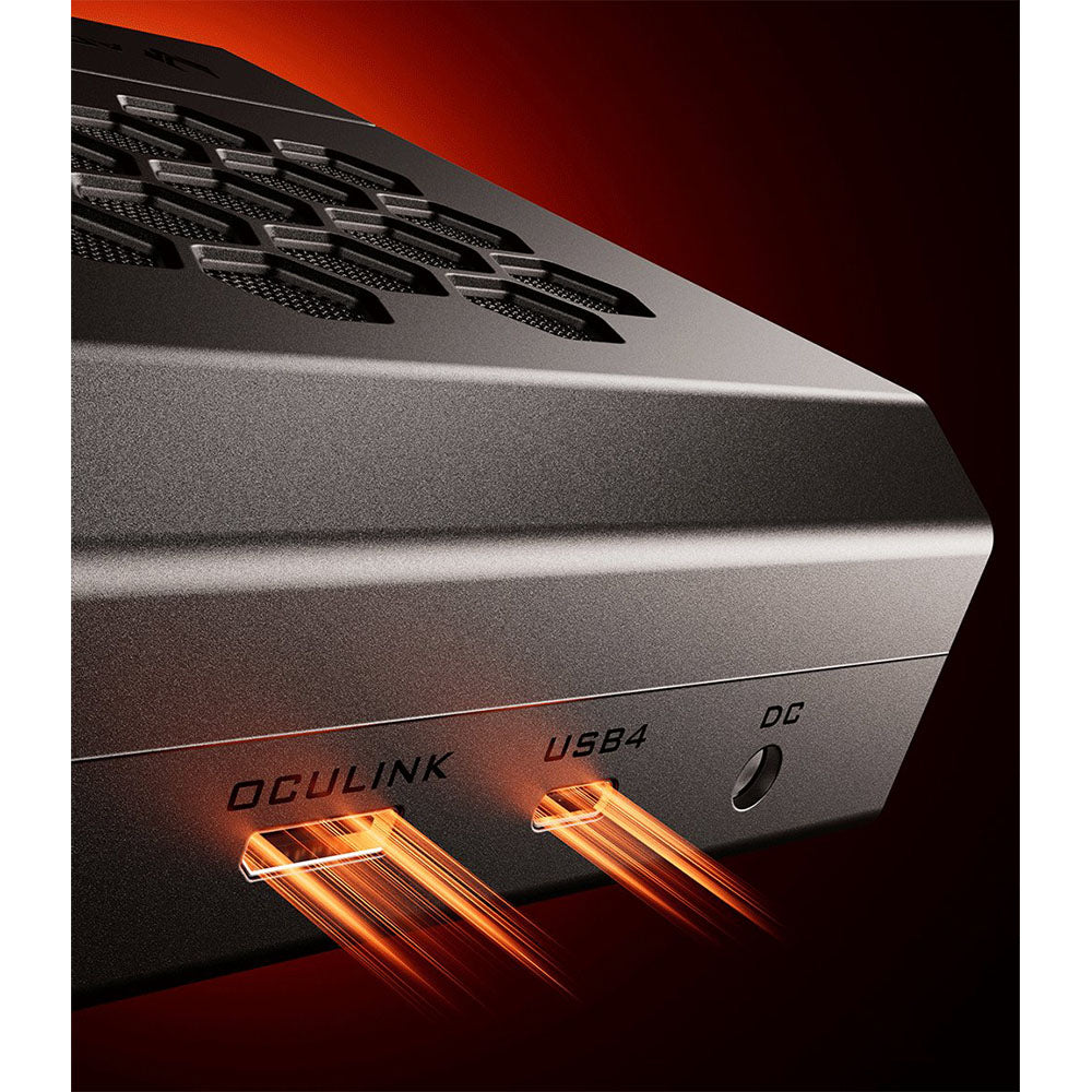 AOOSTAR XG76XT eGPU Dock with AMD Radeon RX 7600XT GPU, 8GB GDDR6 RAM, 128bit, 1*USB 4.0, 1*Oculink, 1*HDMI, 2*DP, 1*Type-C, 100W Reverse Charging