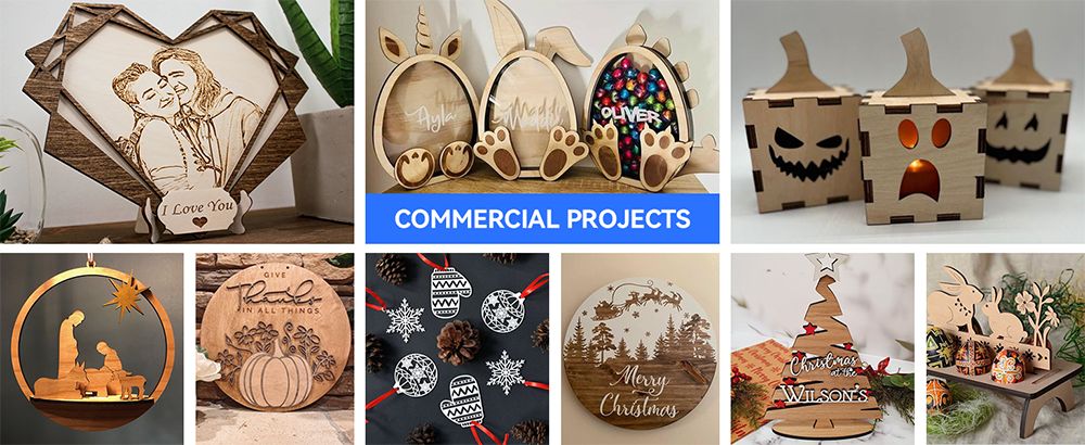 Laserový gravír ATOMSTACK A5 Pro V2 5W, vysoká rýchlosť 400 mm/s, presnosť 0,01 mm, 5 mm drevo, 3 mm čierne akrylátové sklo v jednom ťažení, 410*380 mm