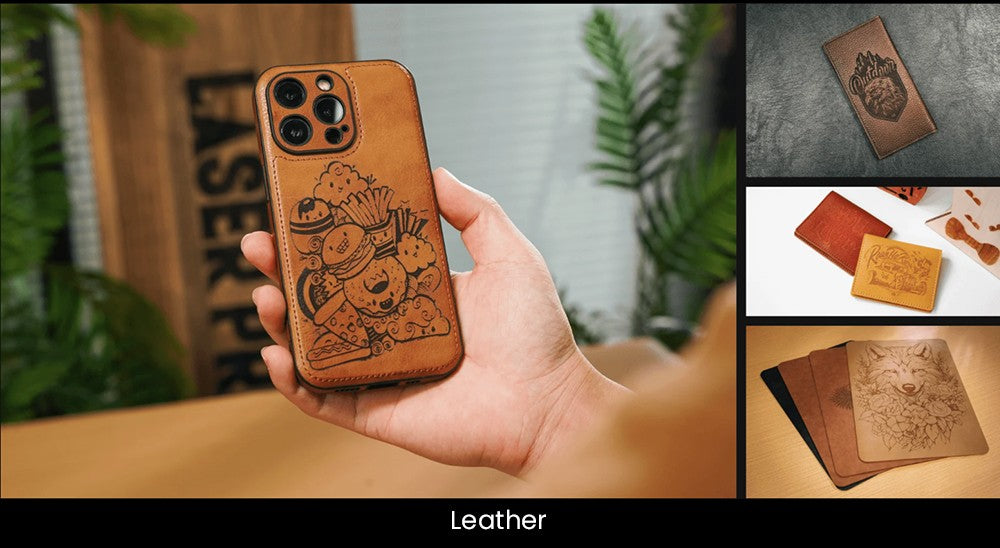 Laserový gravírovací a rezací stroj ATOMSTACK Hurricane CO2 triedy 1, 55 W výkon, 0,01 mm presnosť, 600 mm/s gravírovacia rýchlosť, 500*300 mm, viditelný červený svetelný indikátor, 5MP kamera, automatický hasiaci systém, systém odvodzovania dymu