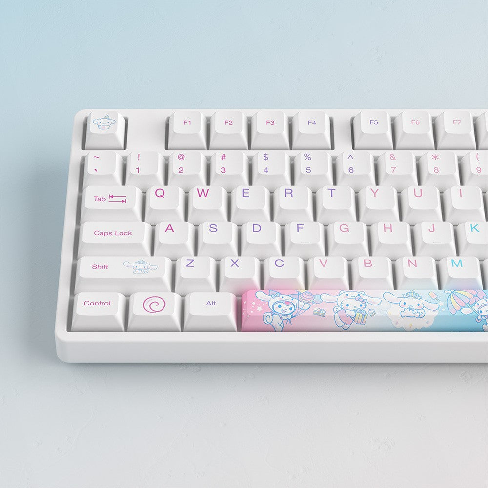 Akko Cinnamoroll 20th Anniversary 3108RF CS Sakura Switch 108keys Dual-mode Mechanical Keyboard