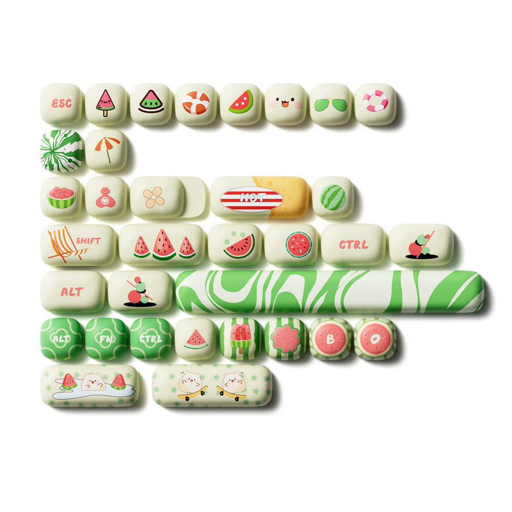 Akko Watermelon MOG Profile Keycap Set (138-key)