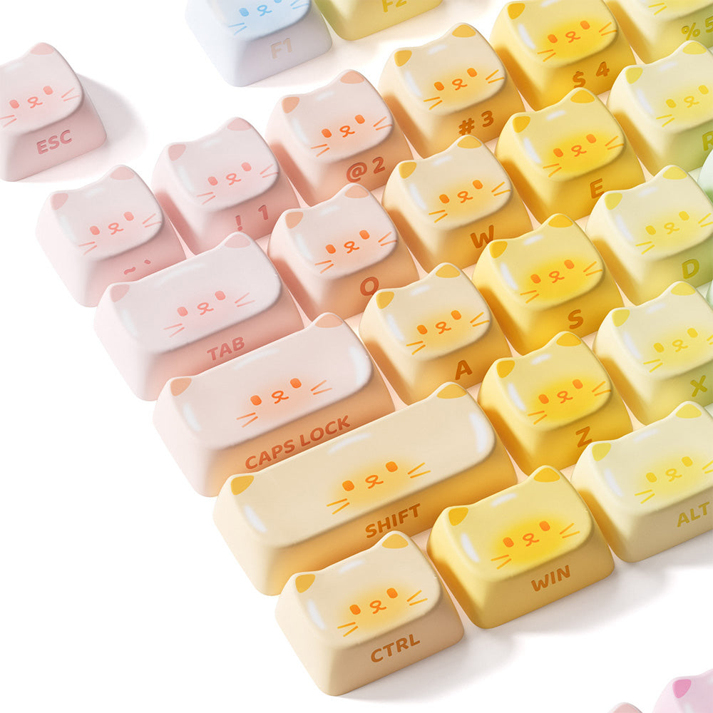 Akko Colorful Cats Keycap Set (142-key)
