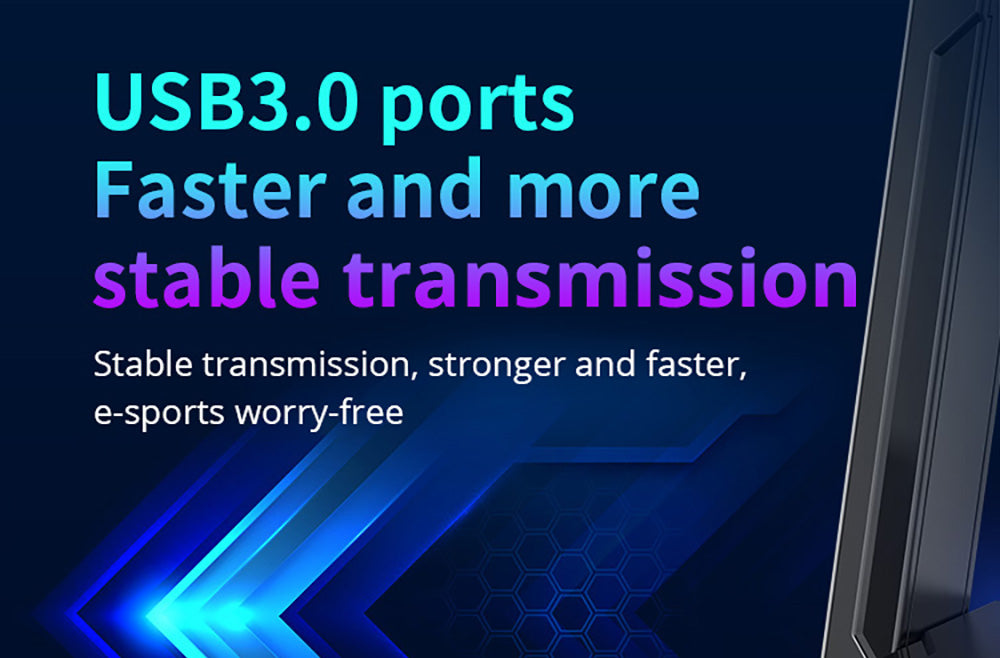 COMFAST CF-972AX WiFi 6 adaptér, herný bezdrôtový adaptér, trojkanálový 5374 Mbps, USB 3.0, bez ovládačov, WiFi dongle, podporuje režim AP.