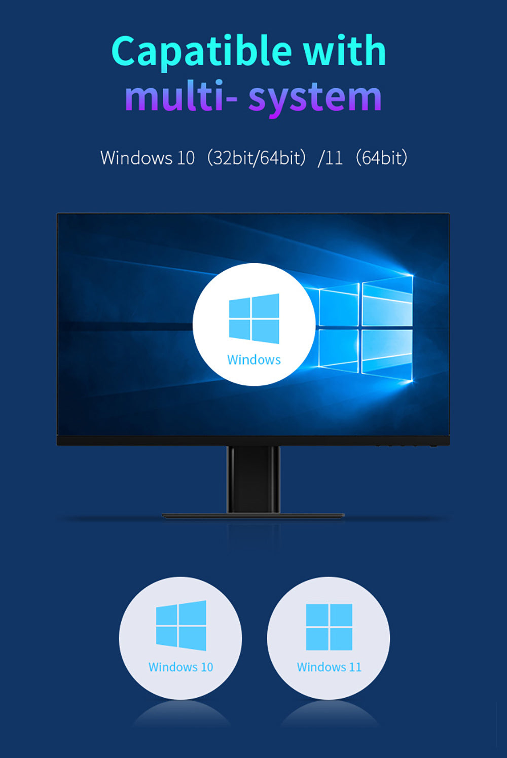 COMFAST CF-972AX WiFi 6 adaptér, herný bezdrôtový adaptér, trojkanálový 5374 Mbps, USB 3.0, bez ovládačov, WiFi dongle, podporuje režim AP.