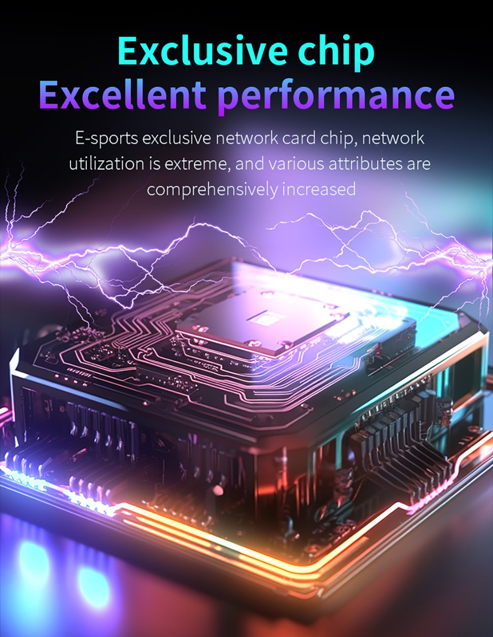 COMFAST CF-972AX WiFi 6 adaptér, herný bezdrôtový adaptér, trojkanálový 5374 Mbps, USB 3.0, bez ovládačov, WiFi dongle, podporuje režim AP.