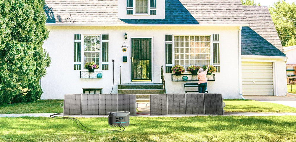 Prenosná elektráreň DaranEner NEO1500Pro, solárny generátor s batériou LiFePO4 1382Wh, striedavý výstup 1800W, nabitie na 80 % za 1 hodinu, 14 portov, pre vonkajšie kempovanie, cestovanie, karavány, núdzové situácie v domácnosti