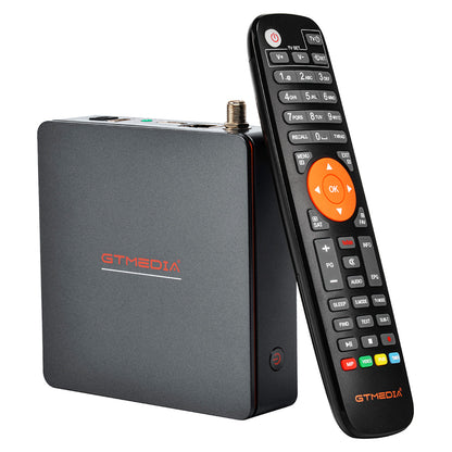 GTMEDIA V9 Prime Satellite Receiver, DVB-S/S2/S2X, HEVC 10Bit, Built-in 2.4G WiFi, Support CA Card, Biss Auto Roll - EU Plug