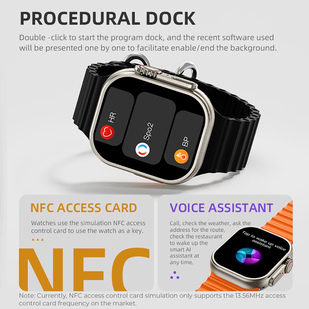 Inteligentné hodinky Diona ET3, 2,1-palcový displej, hlasový asistent, monitorovanie zdravotného stavu, Bluetooth volania, viaceré režimy pre rôzne sporty.