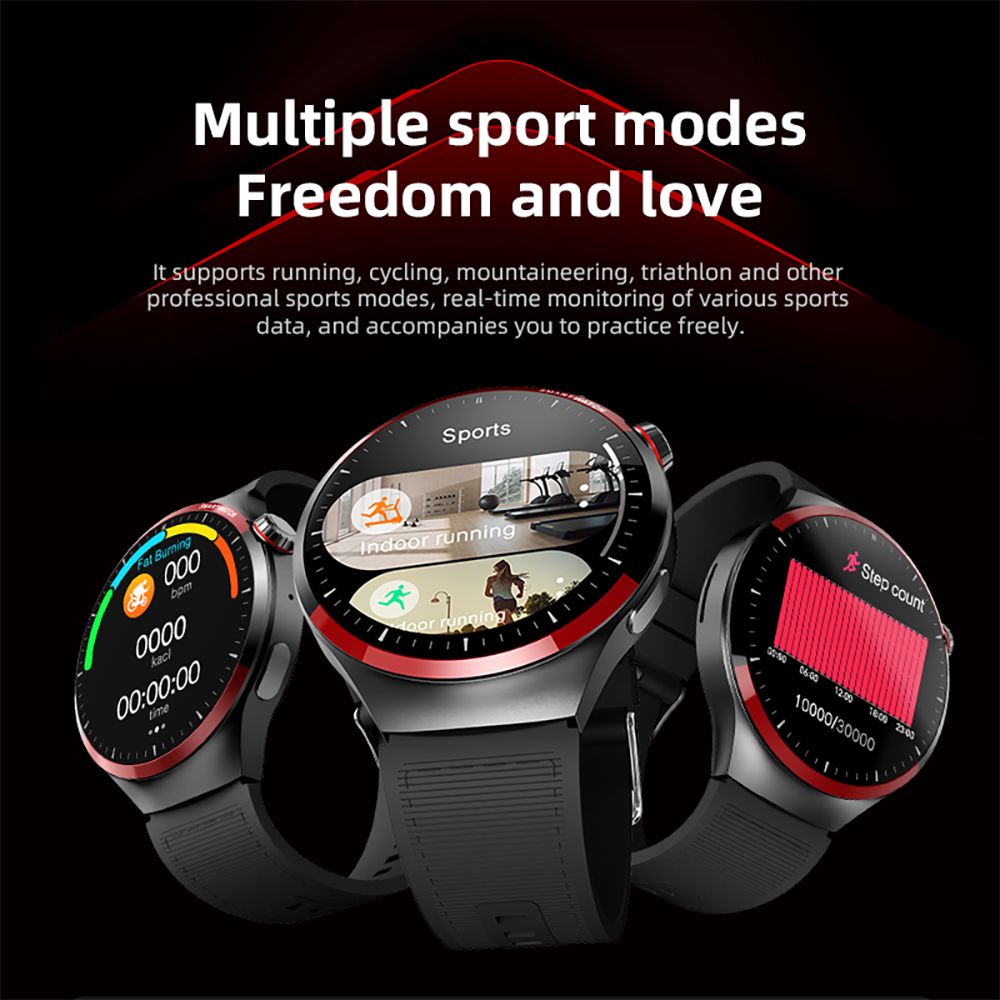 Inteligentné hodinky Diona R3, 1,55-palcový displej, monitorovanie zdravia a spánku, Bluetooth volania, hlasový asistent, dynamické ciferníky, viaceré režimy pre rôzne sporty.