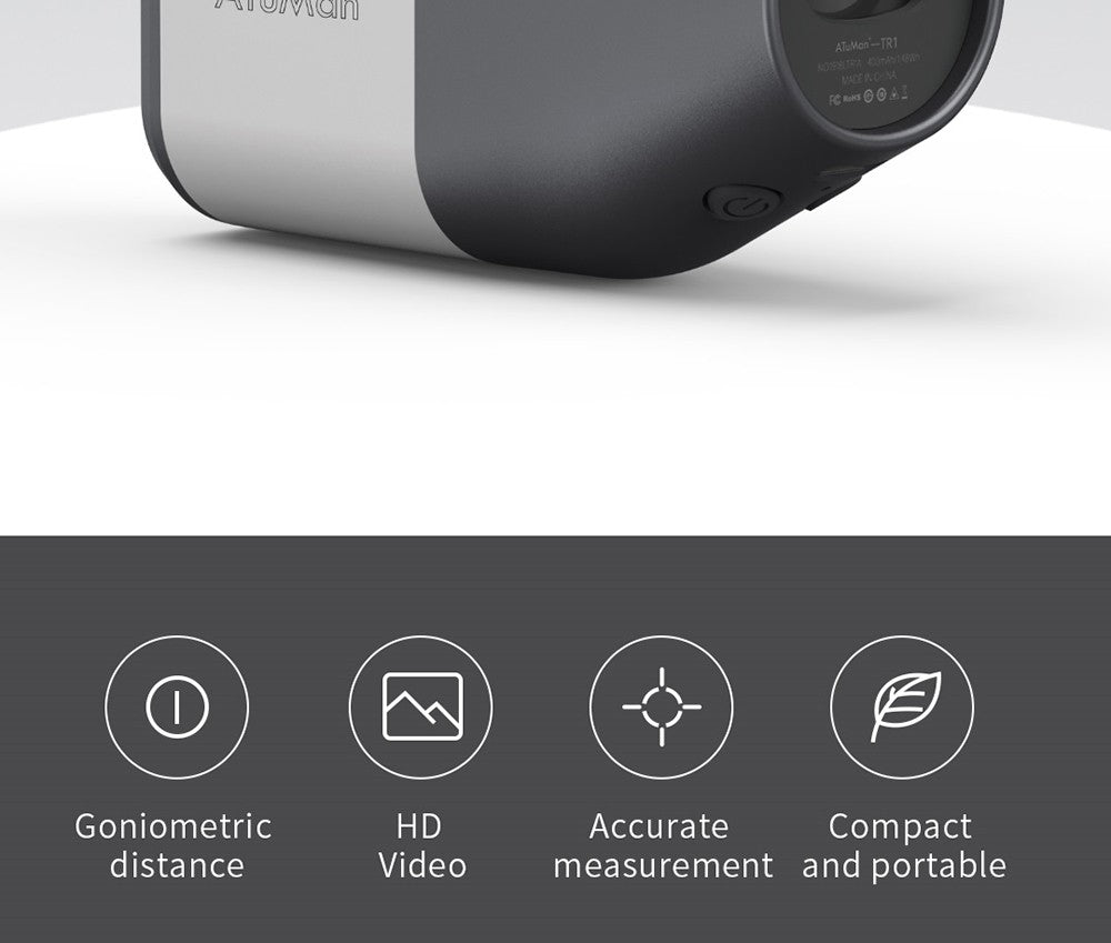 Dalekohled s LCD obrazovkou Xiaomi Duka TR1, vhodný na pozorování, golf, sport, lov, průzkum, cestování – do 1200 m