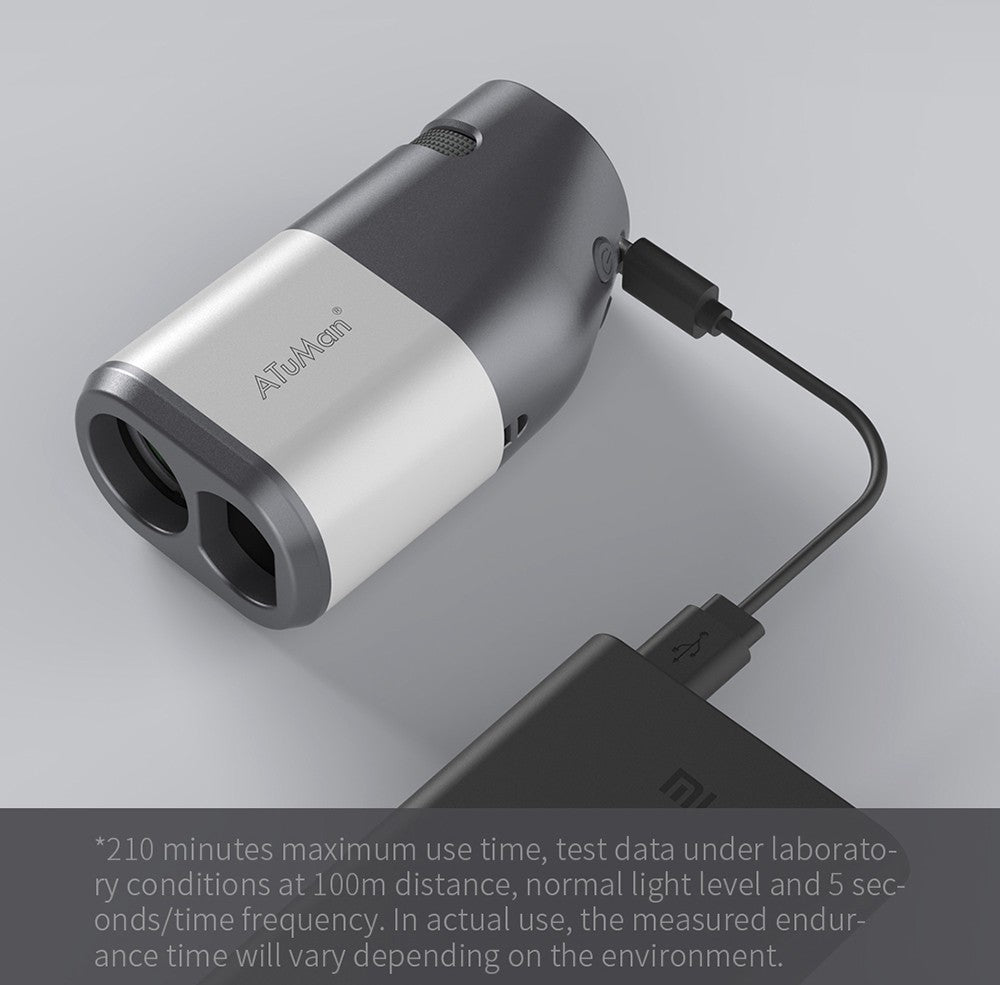 Dalekohled s LCD obrazovkou Xiaomi Duka TR1, vhodný na pozorovanie, golf, lov, prieskum, cestovanie – do 1200 m