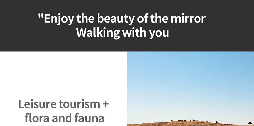 Dalekohled s LCD obrazovkou Xiaomi Duka TR1, vhodný na pozorování, golf, sport, lov, průzkum, cestování – do 1200 m