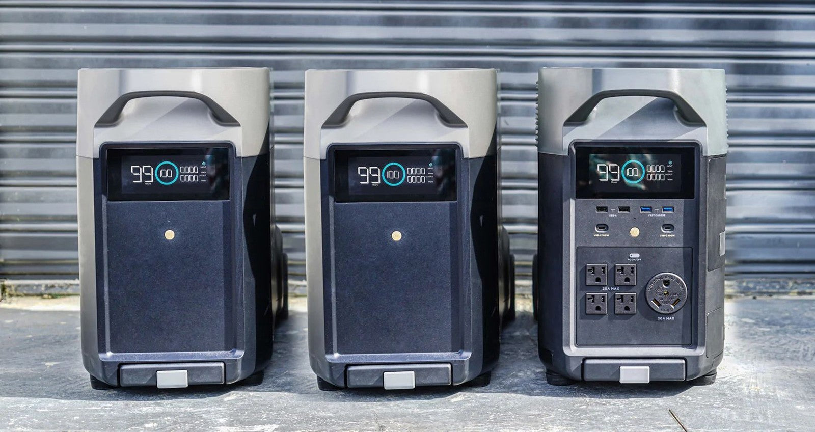 Inteligentná externá batéria EcoFlow DELTA Pro, 3600 Wh, články LiFePO4