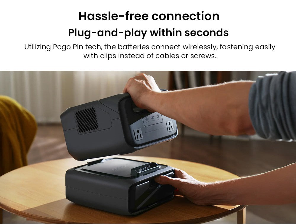 Batéria EcoFlow RIVER 3 Plus EB600, kapacita 572 Wh, rozšíri kapacitu RIVER 3 Plus až na 858 Wh, inteligentná externá batéria pre prenosnú elektráreň.