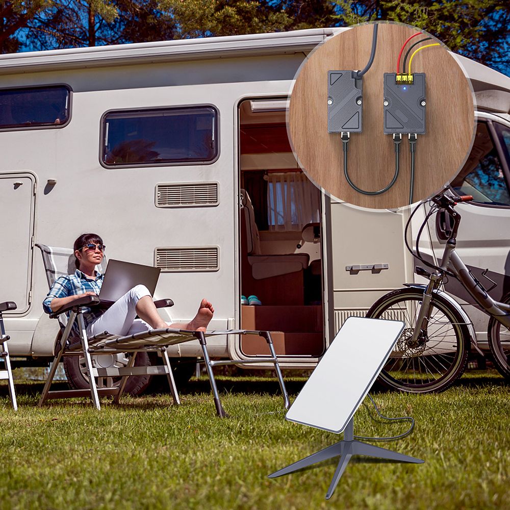 Adaptér EDUP EP-PW9605 pre konverziu kábla Starlink Dishy na RJ45, sieťový portový konvertor