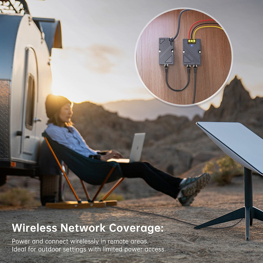 Adaptér EDUP EP-PW9605 pre konverziu kábla Starlink Dishy na RJ45, sieťový portový konvertor