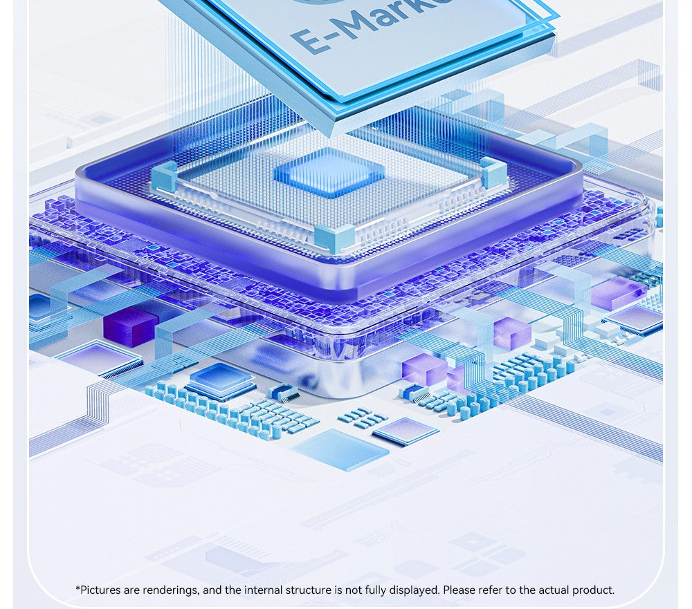 Nabíjací kábel ESSAGER 100W 5A Type-C na Type-C, USB 2.0 480 Mb/s, magnetické pripevnenie, flexibilné nastavenie, čip E-Marker, 1 m