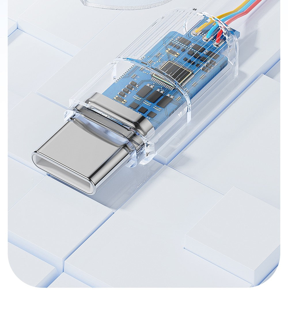 ESSAGER 100W dátový kábel Type-C na Type-C, PD rýchlonabíjanie, prenosová rýchlosť 480 Mbps, pre MacBook / tablet / mobilný telefón Huawei Samsung - 1m kábel