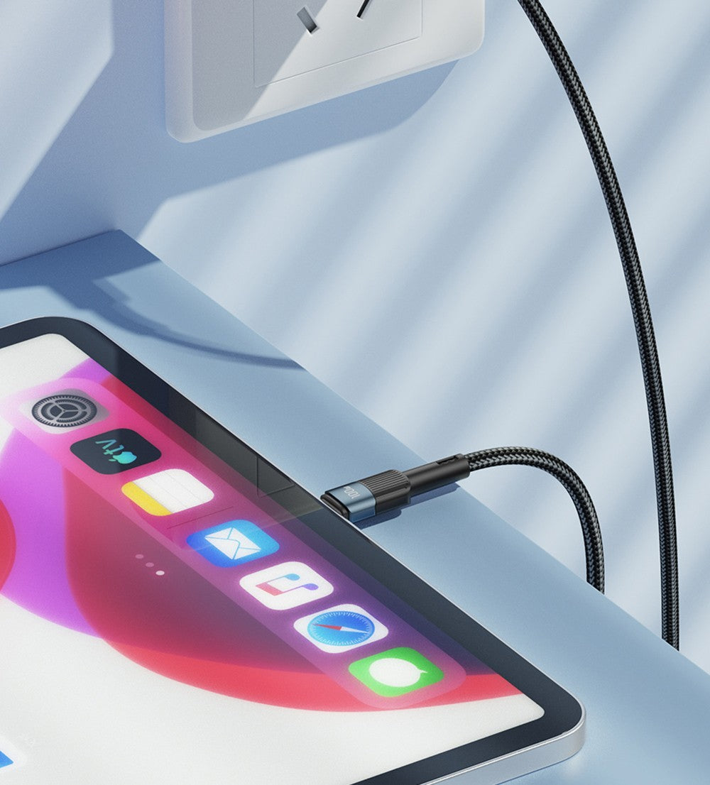 ESSAGER 100W dátový kábel Type-C na Type-C, PD rýchlonabíjanie, prenosová rýchlosť 480 Mbps, pre MacBook / tablet / mobilný telefón Huawei Samsung - 1m kábel